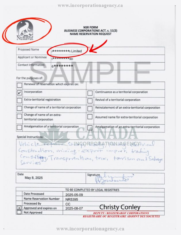 samples for Nuans report